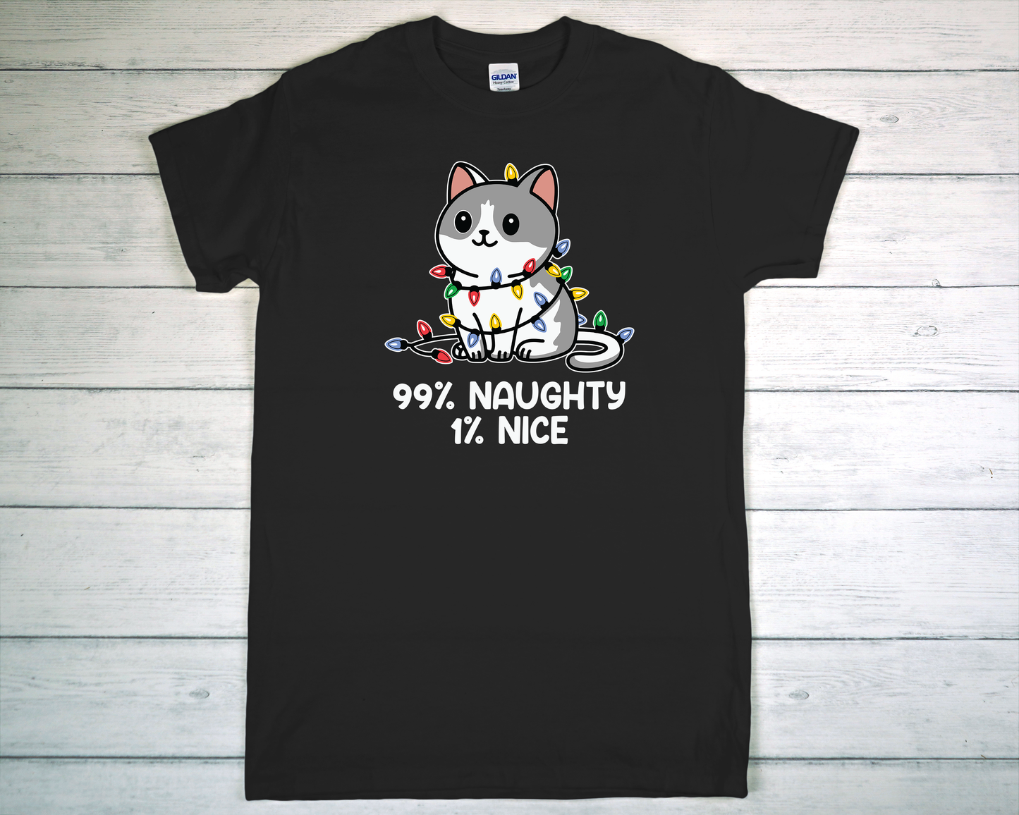 99% Naughty, 1% Nice T-Shirt