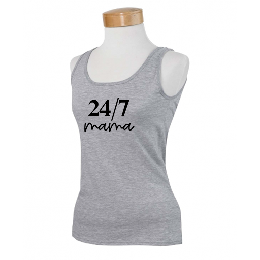 24/7 Mama Fitted Tank Top