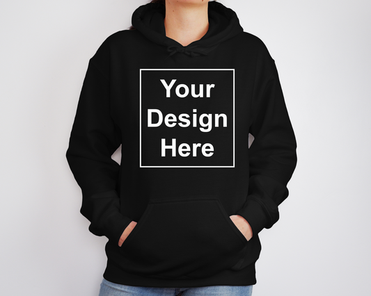 Custom Adult Heavy Blend 8 oz 5050 Hooded Sweatshirt