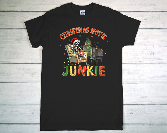 Christmas Movie Junkie T-Shirt