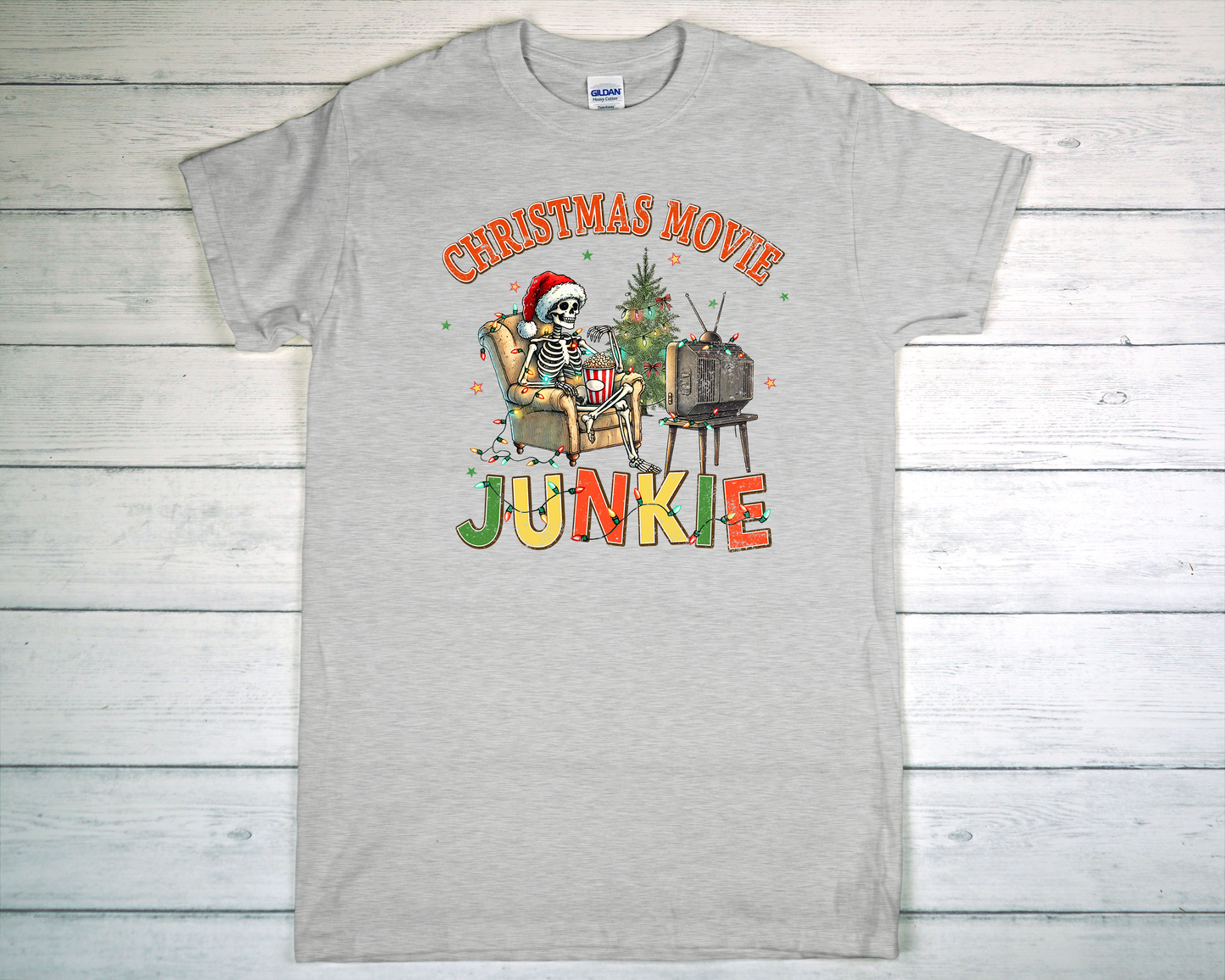 Christmas Movie Junkie T-Shirt