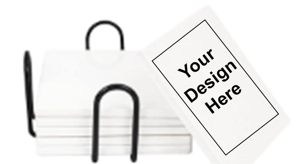 Customized Ceramic Coasters with Stand