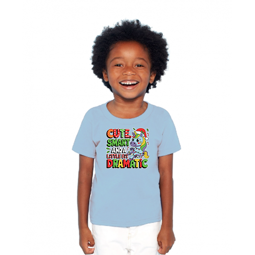 Cute Smart and a Little Bit Dramatic Toddler T-Shirt