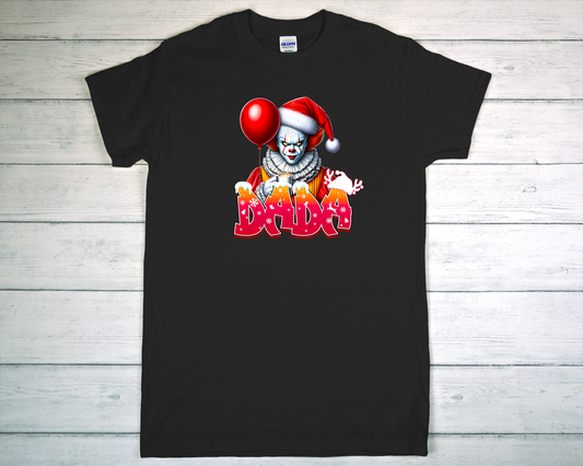 Christmas Dada It Clown T-Shirt