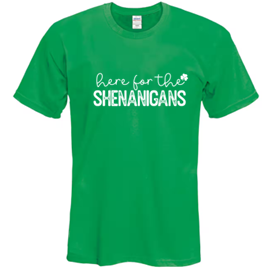 Here for the Shenanigans T-Shirt